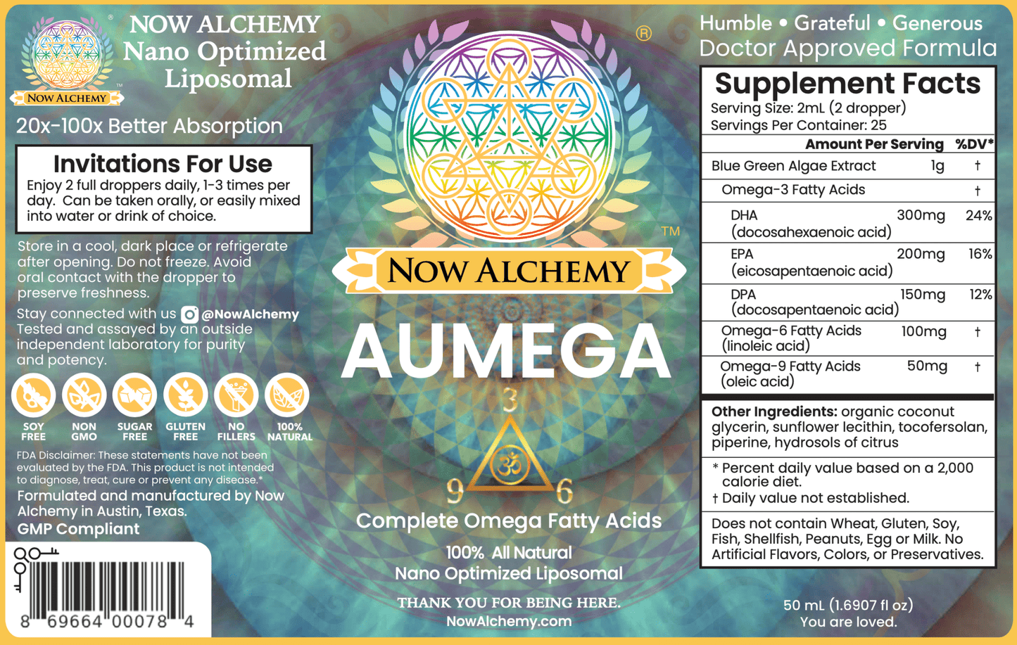 AUMEGA - Now Alchemy