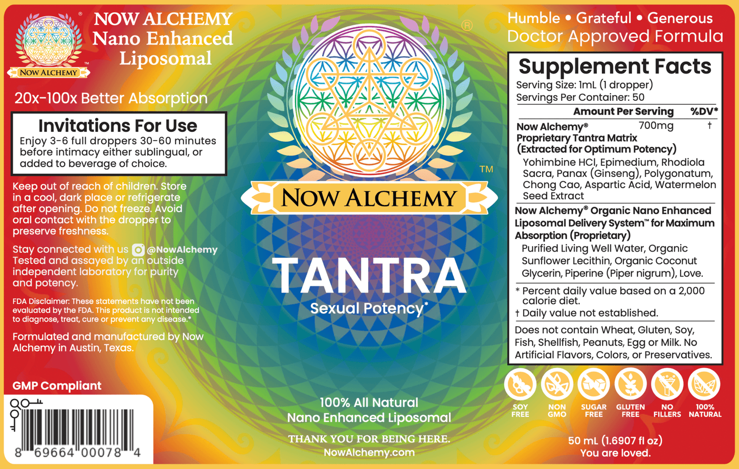 TANTRA - Now Alchemy