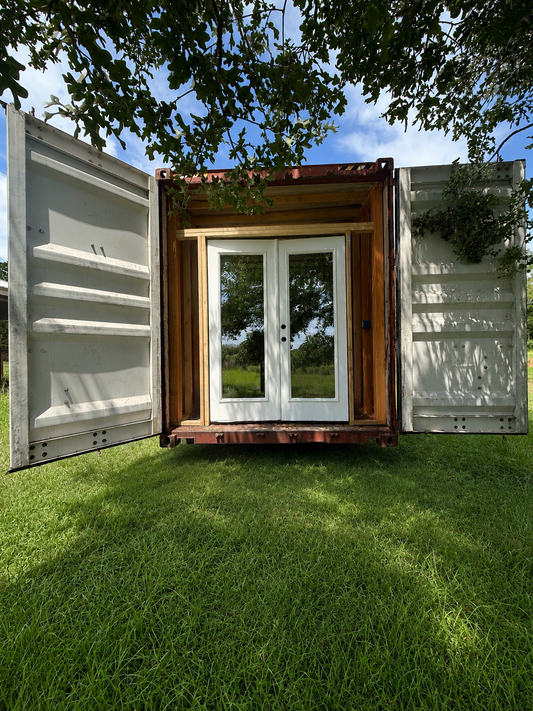 40' HC with electrical & framing