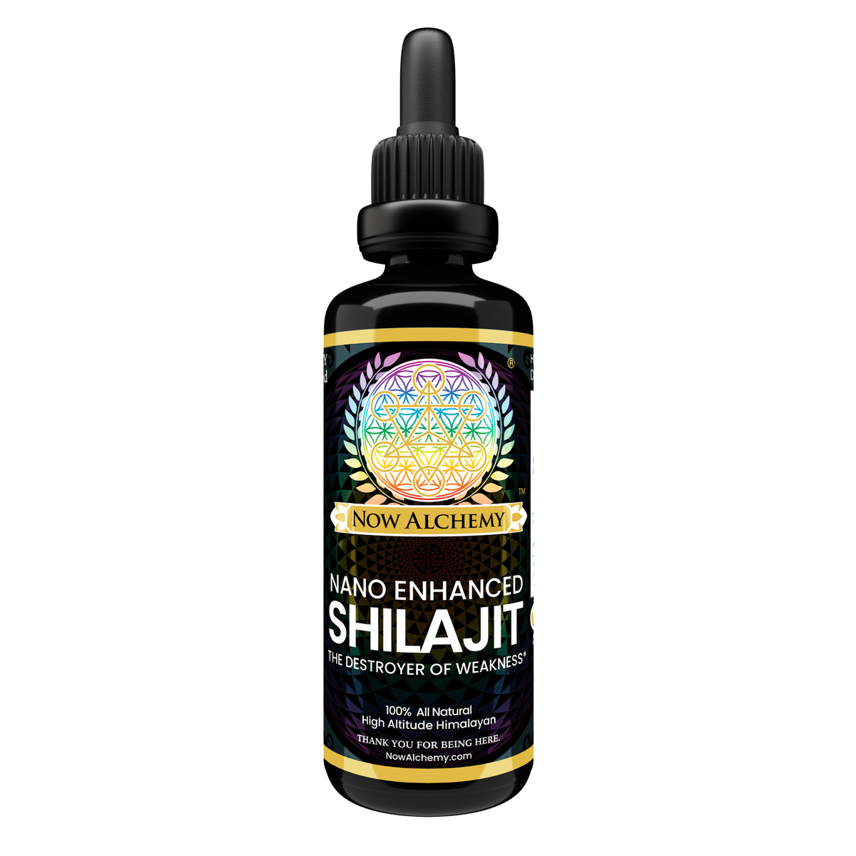 Pure Himalayan Shilajit Liquid - Now Alchemy