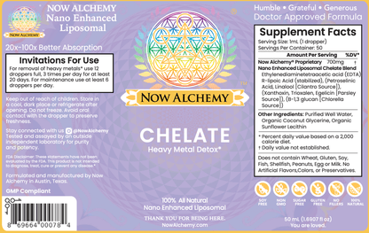 CHELATE - Now Alchemy