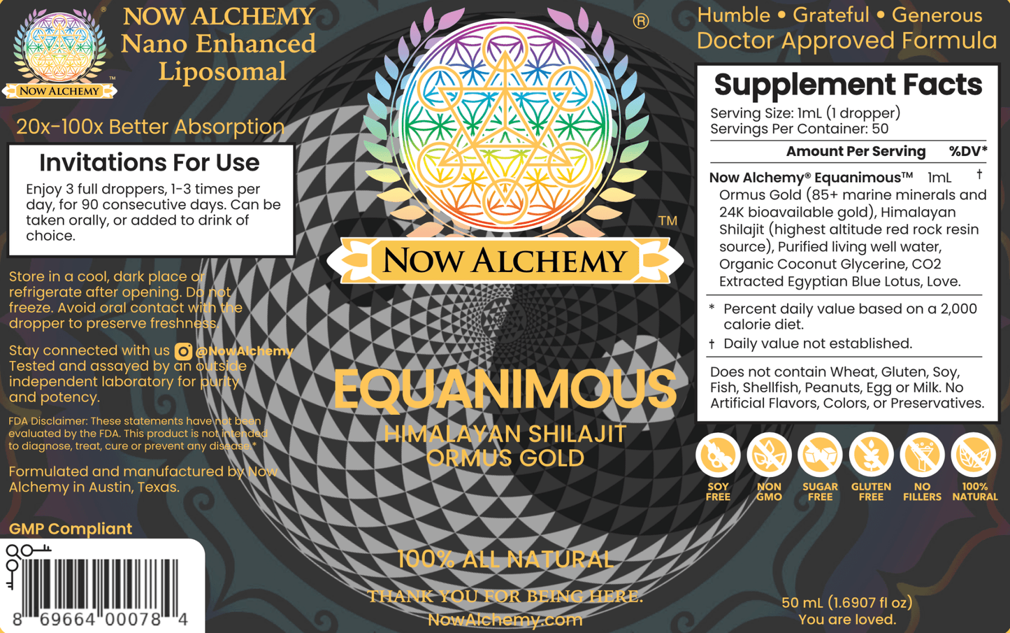 Equanimous - Now Alchemy