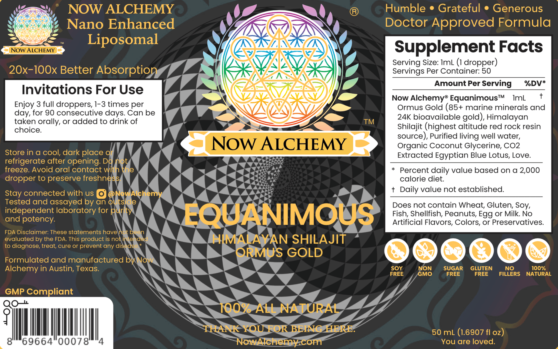Equanimous - Now Alchemy