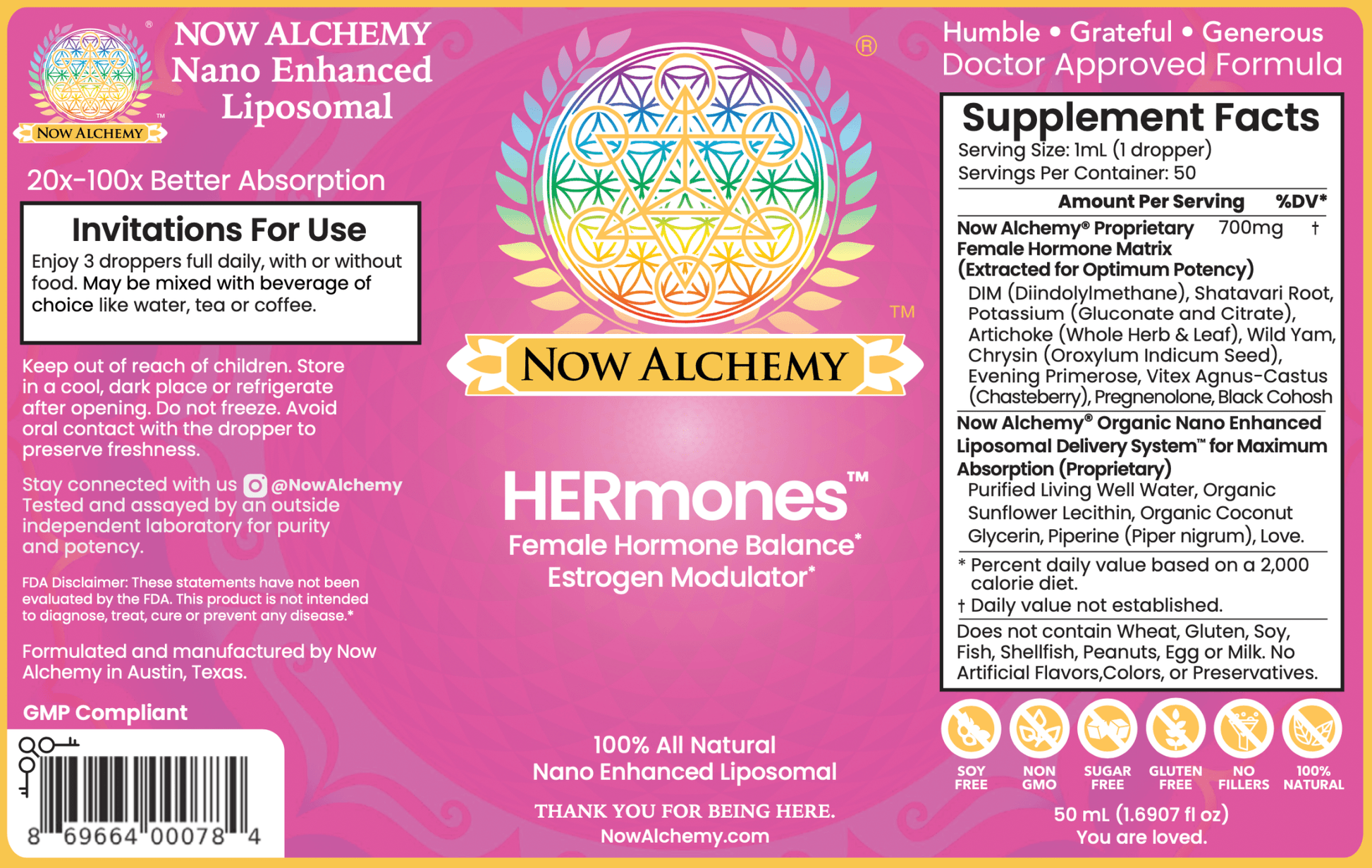 HERmones - Now Alchemy