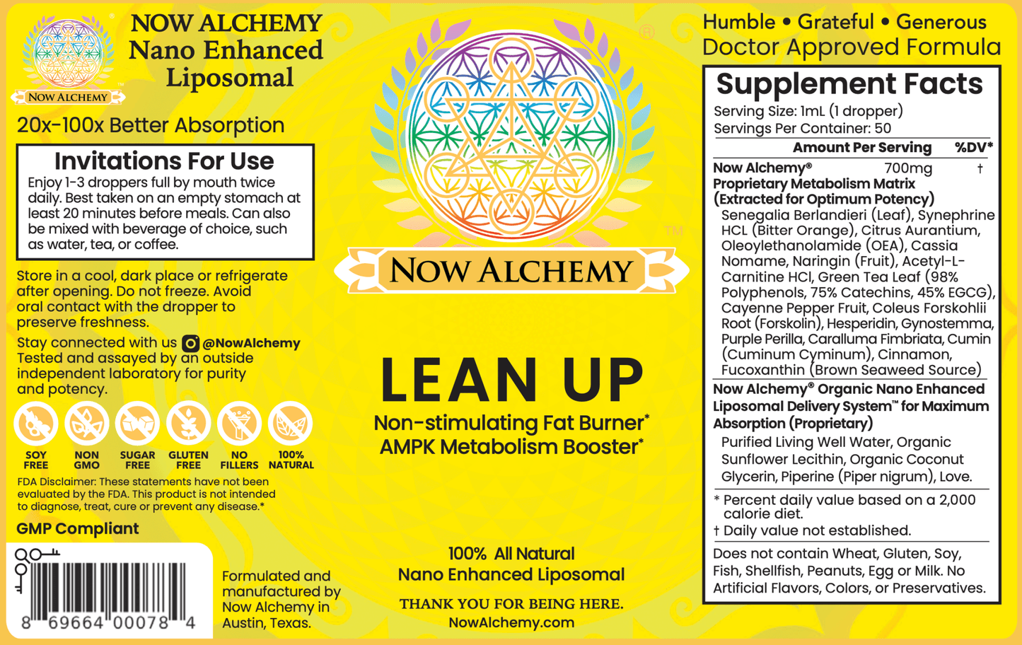 Lean Up - Now Alchemy