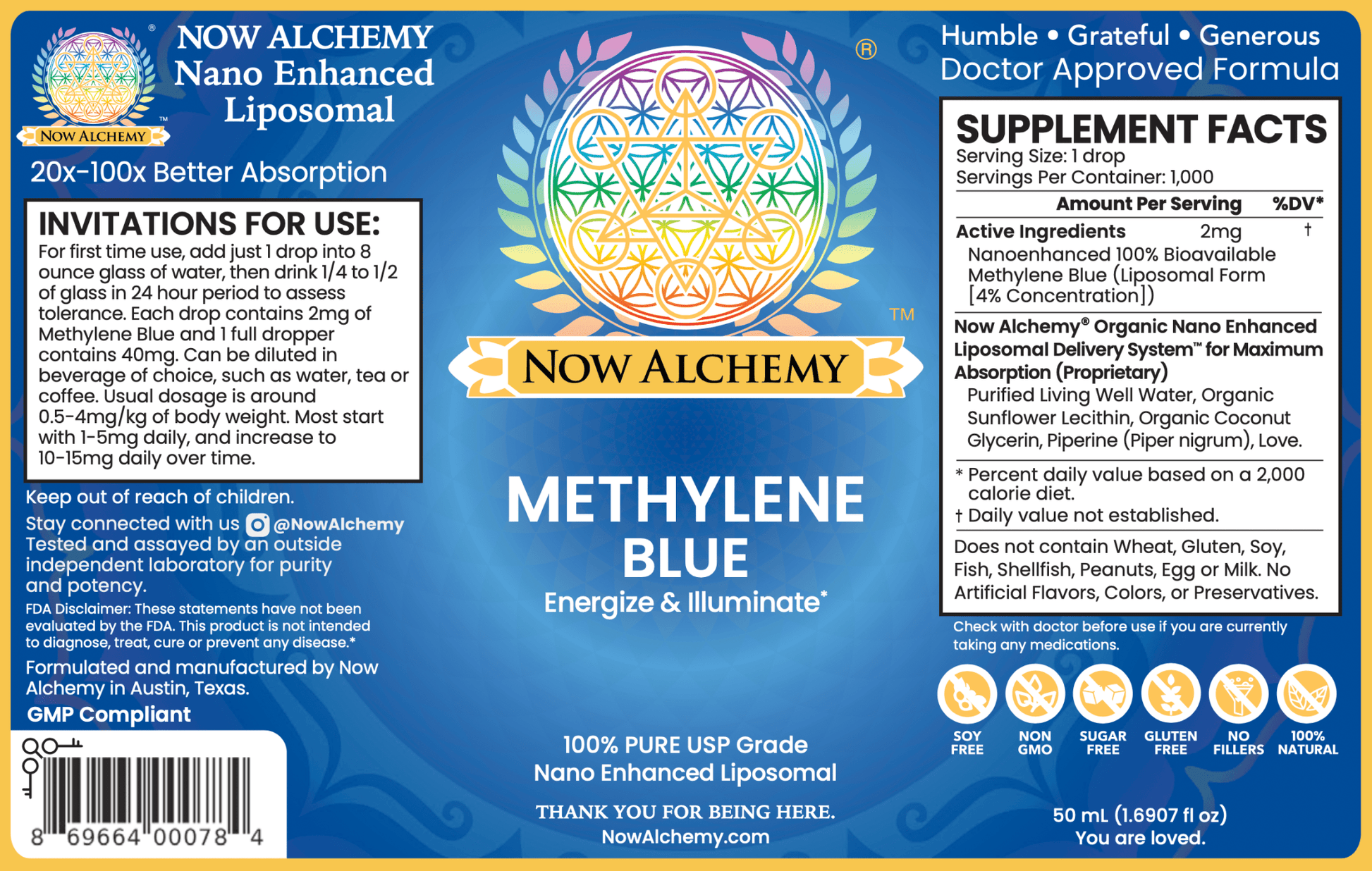 Methylene Blue - Now Alchemy