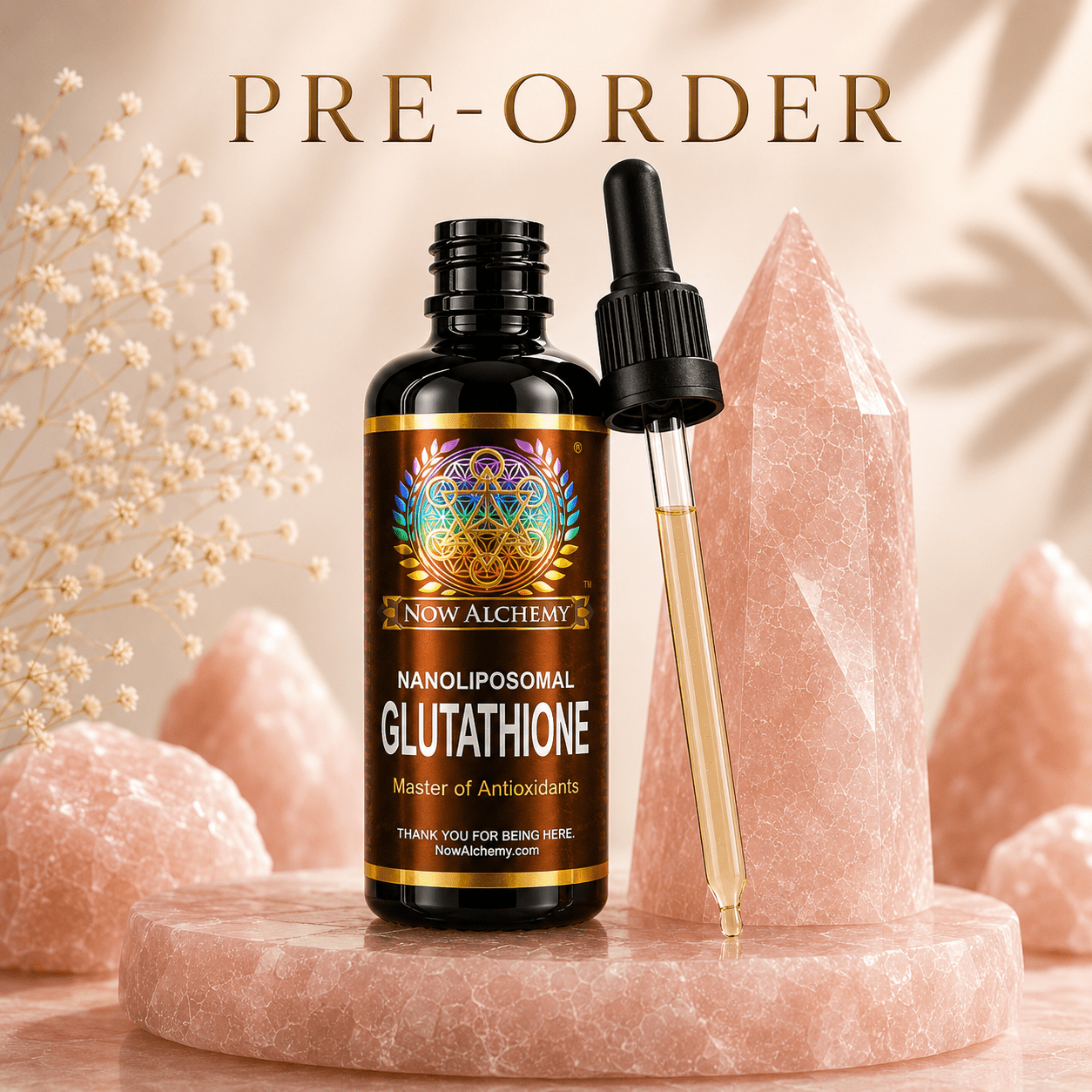 Nanoliposomal Glutathione - Now Alchemy