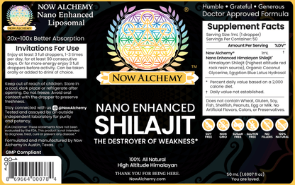 Shilajit - Now Alchemy