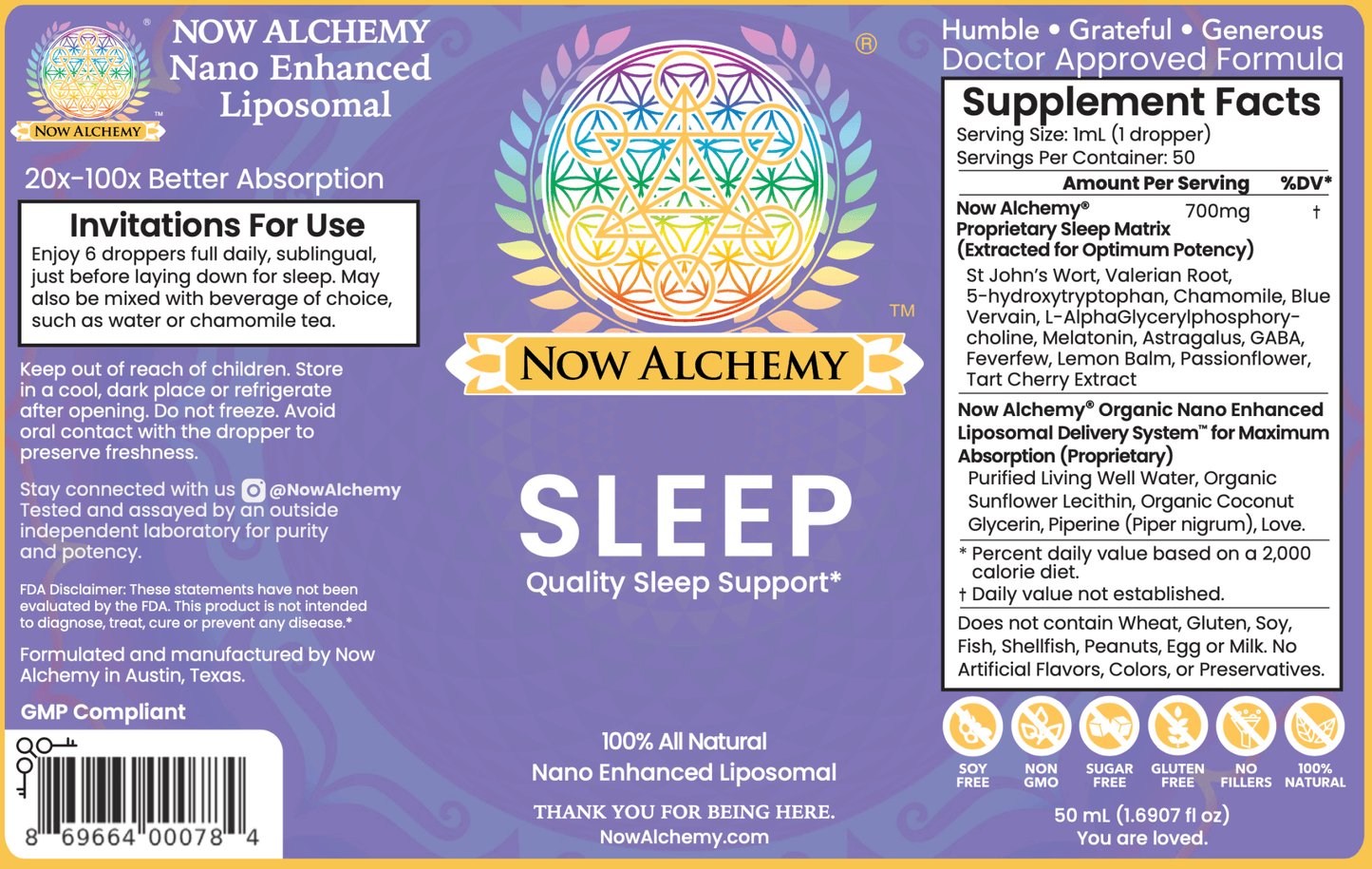 Sleep - Now Alchemy